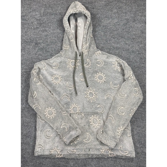 No Boundries Other - Youth 11-13 Celestial Sun Moon Plush Pullover Mystic Boho Kawaii Witchy Starry
